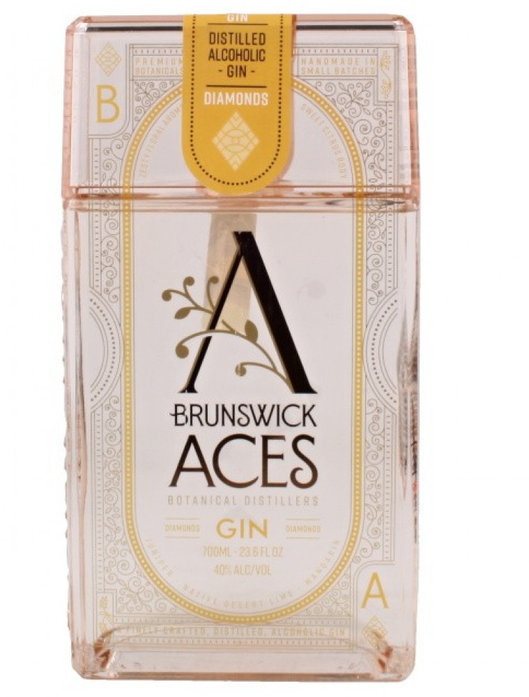 Brunswick Aces Diamonds 40% 0,7 l (bloße Flasche)
