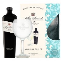Fünfzig Pfund 43,5% 0,7 l + Glas (Karton) 