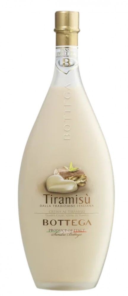 Bottega Tiramisu Crema 17% 0,5 l (holá láhev)