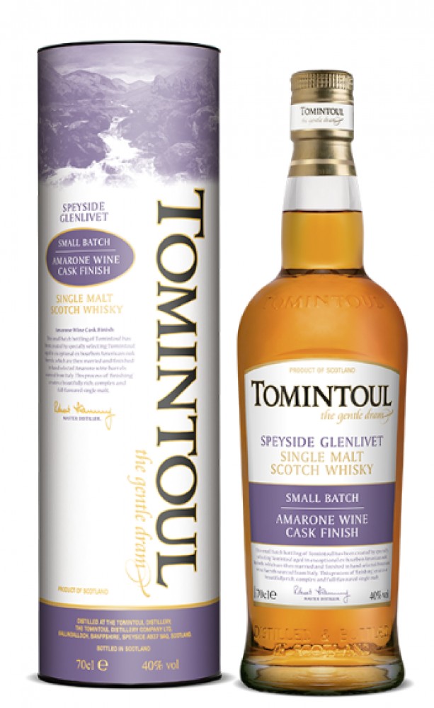 Tomintoul Amarone Wine Cask Finish 40% 0,7 l (Tube)
