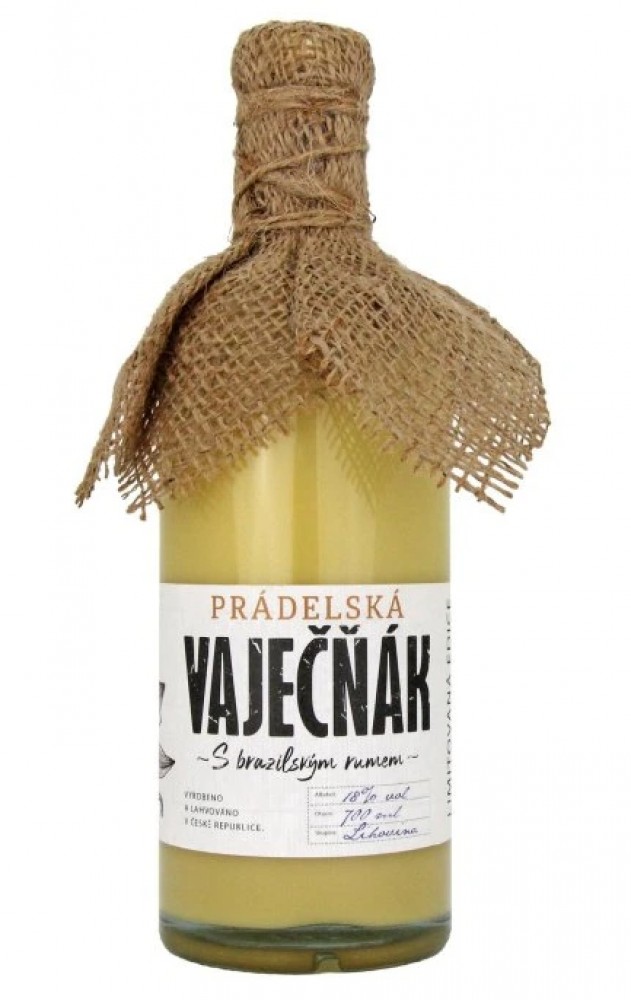 L'or Prádelská Vaječňák s Brazilským Rumem 18% 0,7 l (holá láhev)