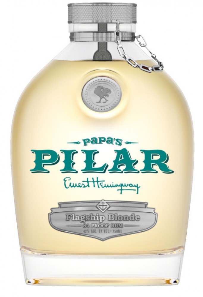 Papa's Pilar Flaggschiff Blonde Rum 42% 0,7 l (bloße Flasche)
