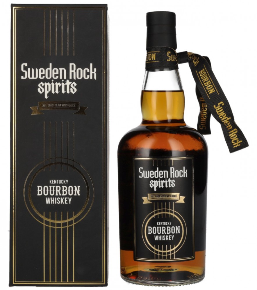 Schweden Rock Spirits Bourbon 44,7% 0,7 l (Karton)