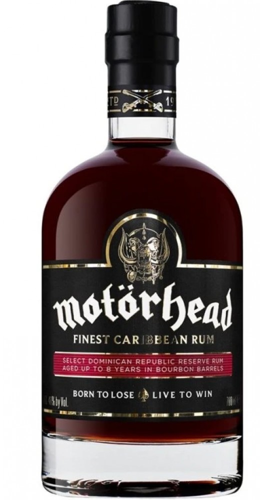 Motörhead Finest Caribbean Rum 40% 0,7 l (Flasche)