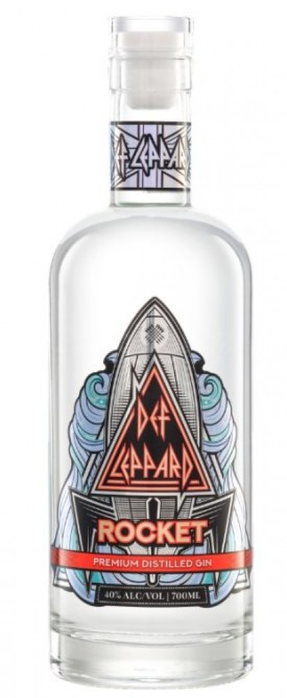 Def Leppard Rocket Premium Gin 40% 0,7 l (einfache Flasche)