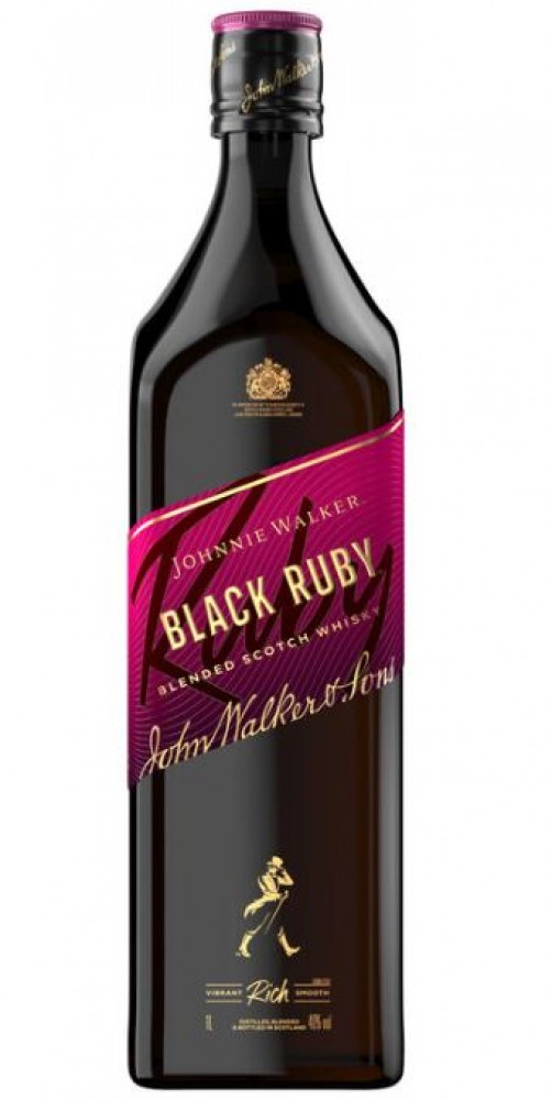 J.Walker Black Ruby 40% 1 l (holá láhev)
