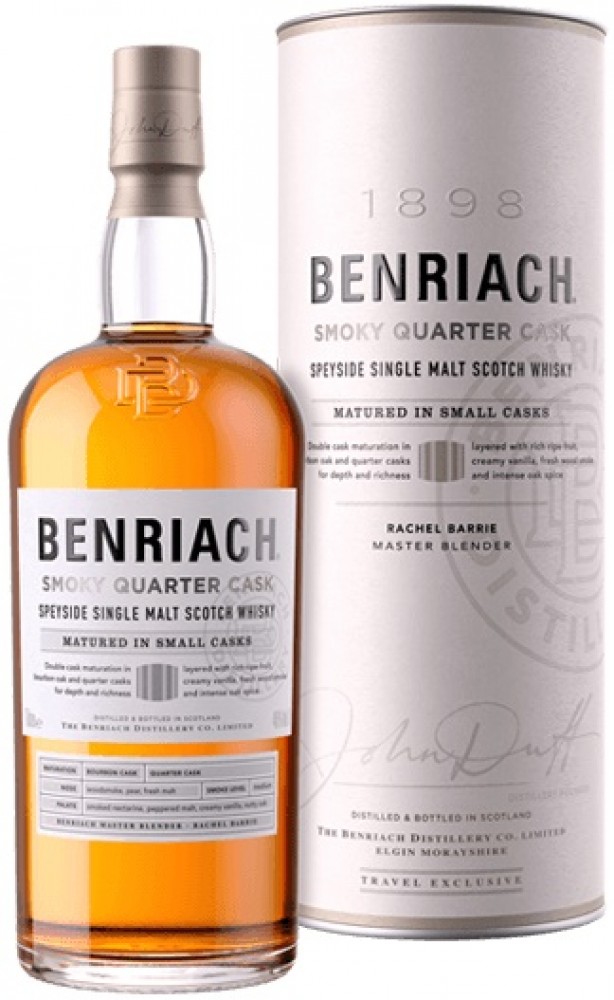 Benriach Smoky Quarter Cask 46% 1 l (Tube)
