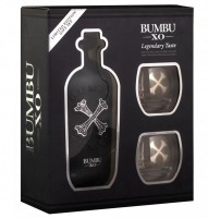 Bumbu XO Rum Legendary Taste  40% 0,7 l + 2 Skleničky (karton) 