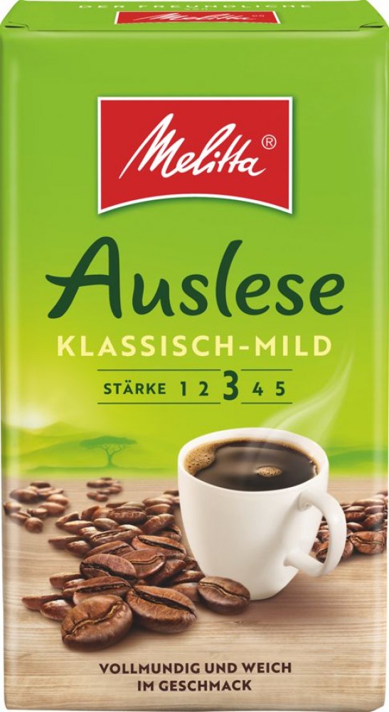 Melitta Auslese Mild mletá káva 500 g