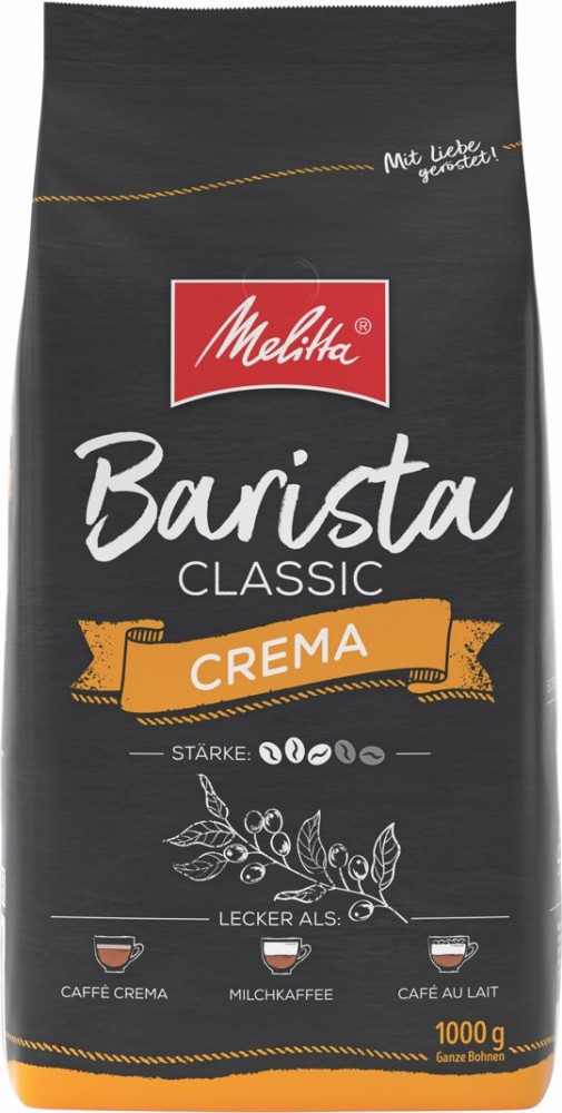 Melitta Barista Crema zrnková káva 1 kg