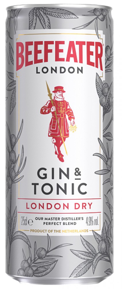 Beefeater Gin und Tonic 4,9 % 0,25 l (Dose)