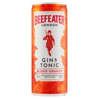 Beefeater Blood Orange & Tonic 4,9% 0,25 l (plech)