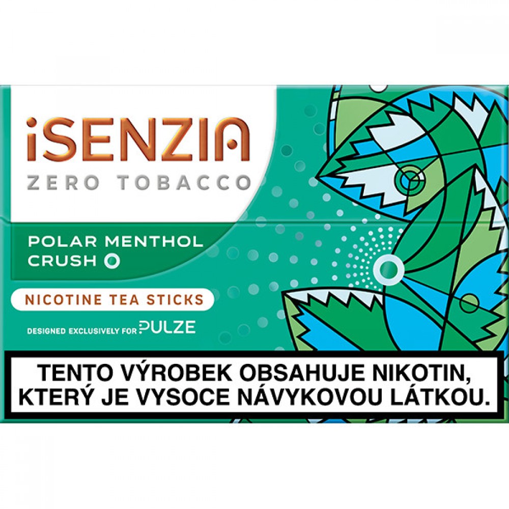 iSENZIA POLAR MENTHOL CRUSH 10x20 náplní