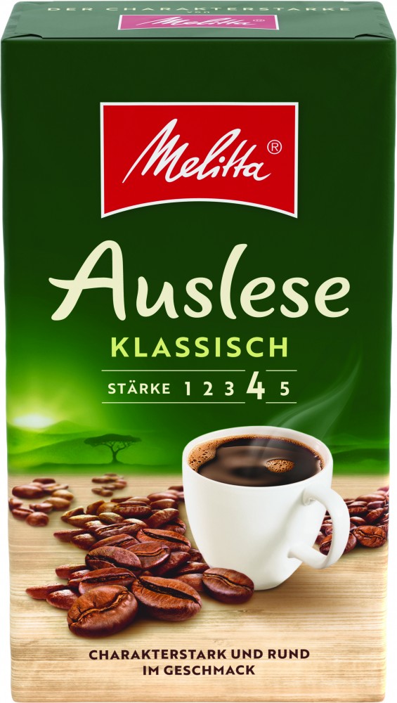 Melitta Auslese Klassisch gemahlener Kaffee 500 g