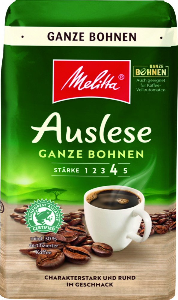 Melitta Auslese Kaffeebohnen 500 g