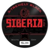 SIBERIA 80 BLACK WHITE DRY SLIM 13g 
