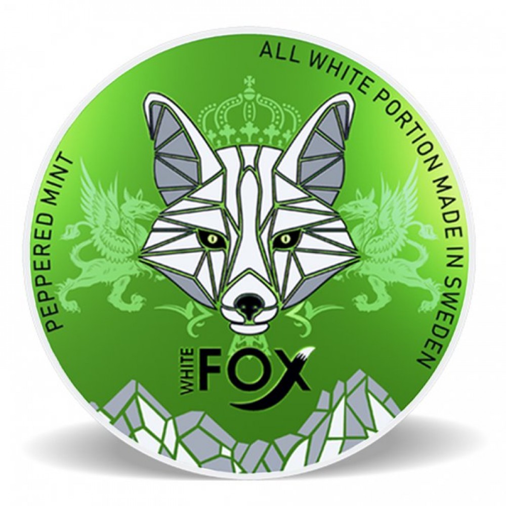 WHITE FOX PEPPERED MINT 15g