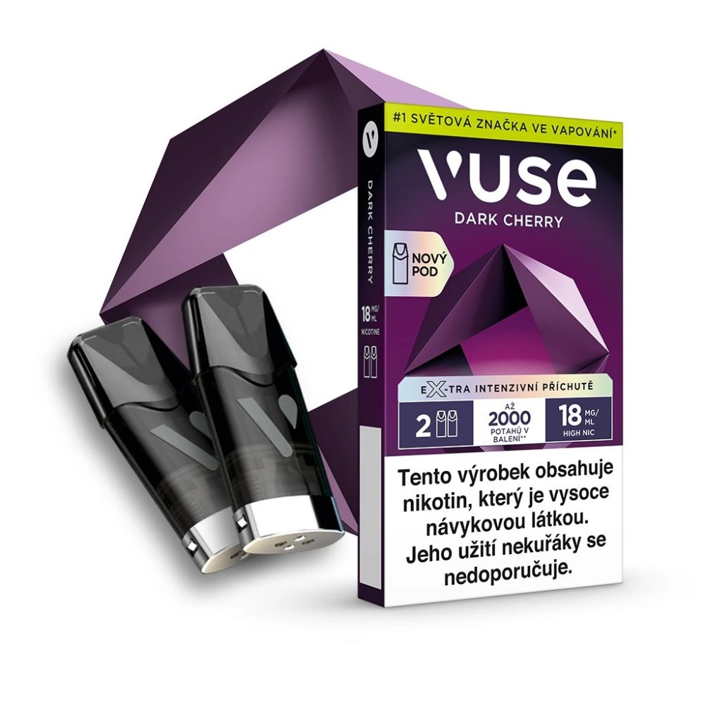 VUSE Pod Dark Cherry 18mg 2 náplně