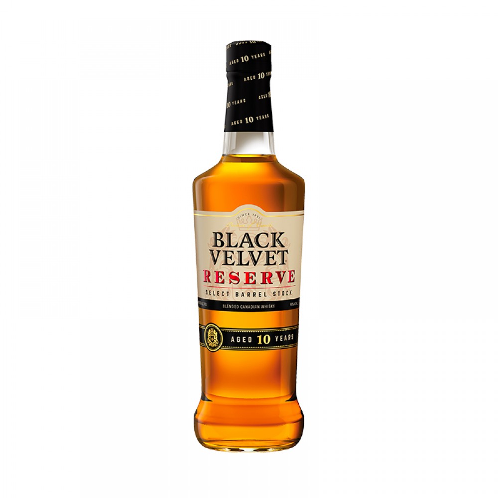 Black Velvet Reserve 10Y 40% 1 l (holá láhev)