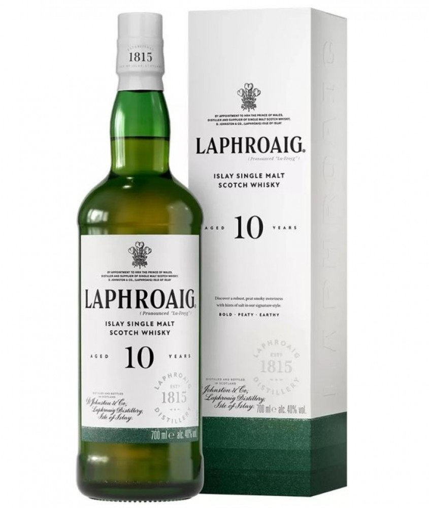 Laphroaig 10Y 1 l (Karton)