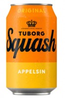 Tuborg Squash Appelsi 330 ml  plech 