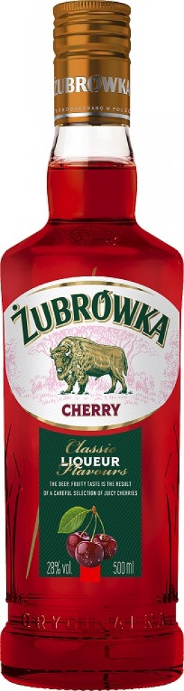 Zubrowka Cherry 28% 0,5 l (holá láhev)