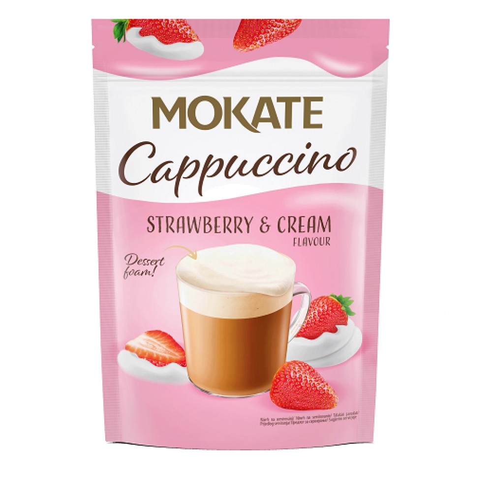 Mokate Cappuccino Strawberry&Cream  110 g