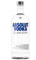 Absolut 40% 1 l  (holá láhev) 