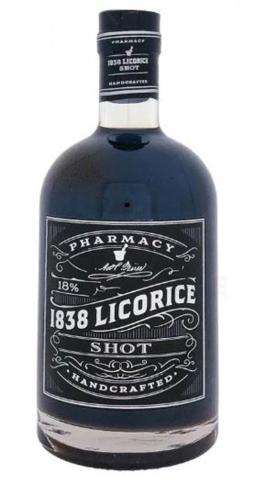 A.H.Riise Pharmacy 1838 Licorice Shot 18% 0,7 l (holá láhev)