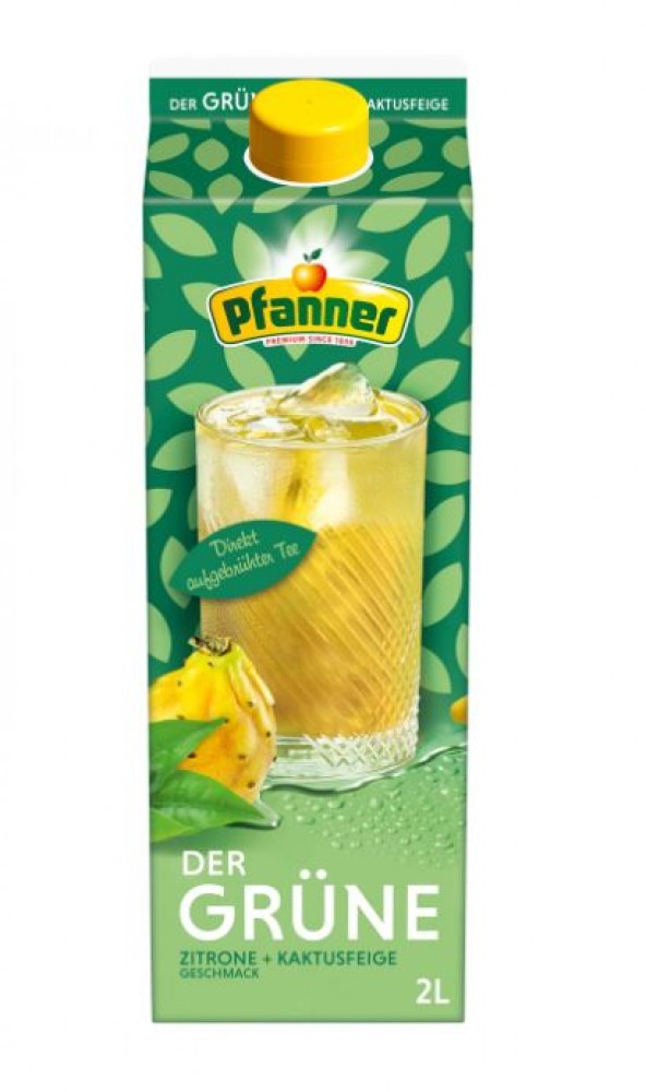Pfanner the Green Lemon Prickly Pear 2 l