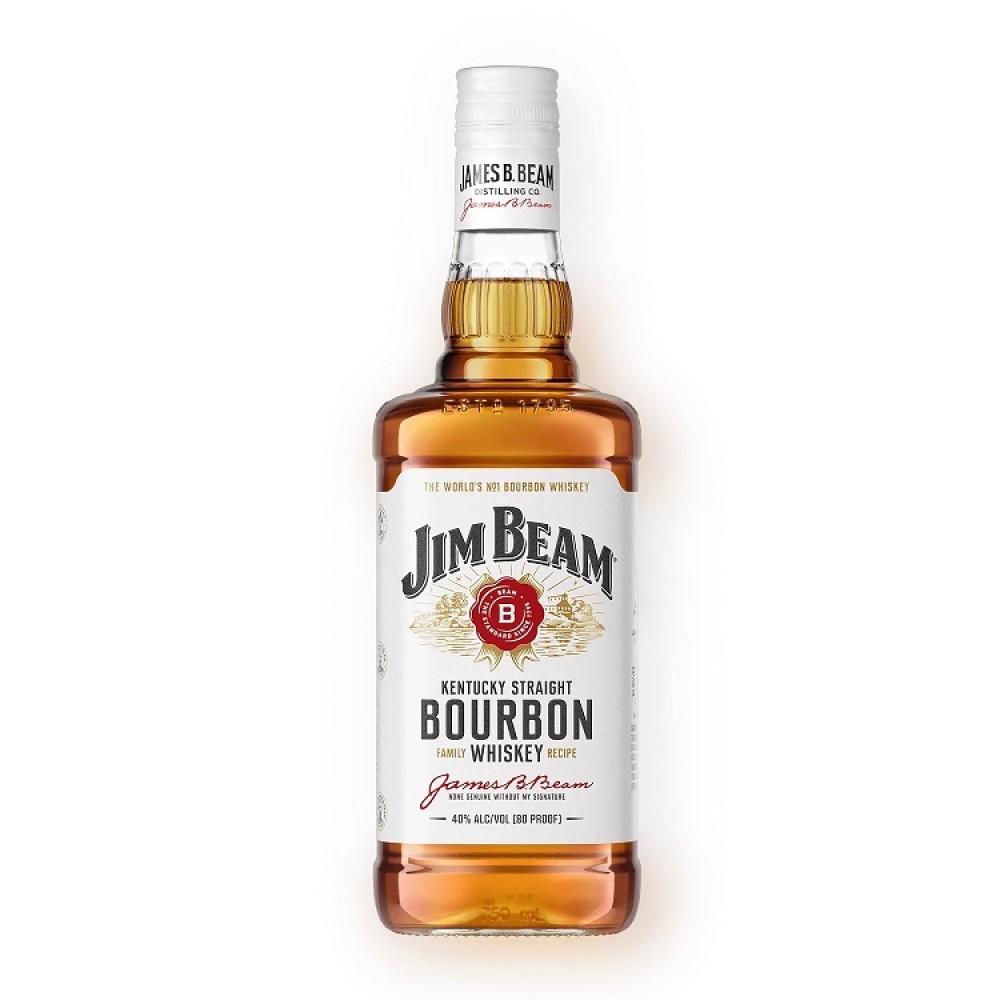 Jim Beam 40% 1 l (bloße Flasche)