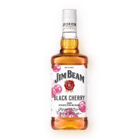 JIM BEAM RED STAG Black Cherry 32,5% 1 l (bloße Flasche)