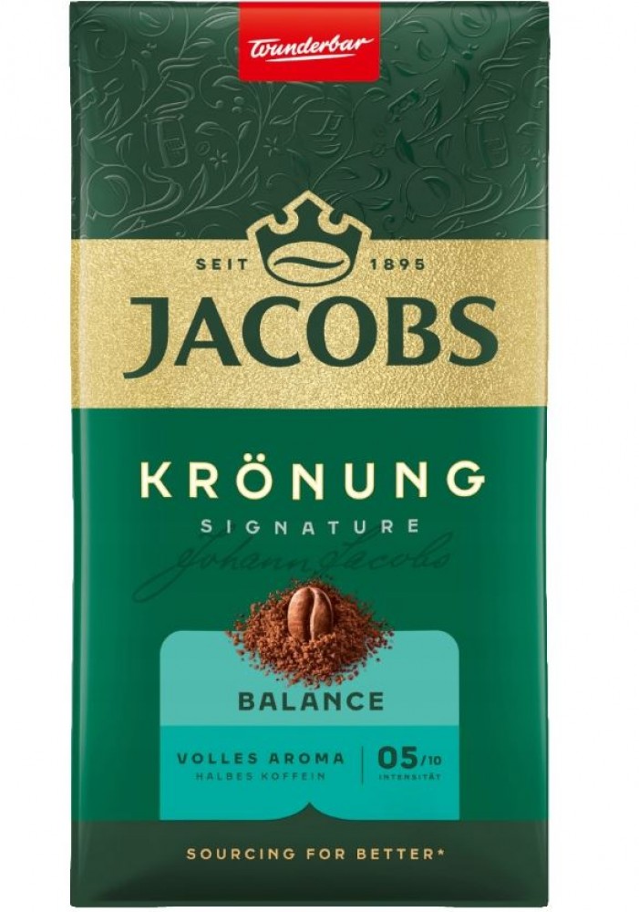 Jacobs Krönung Balance mletá káva 500 g