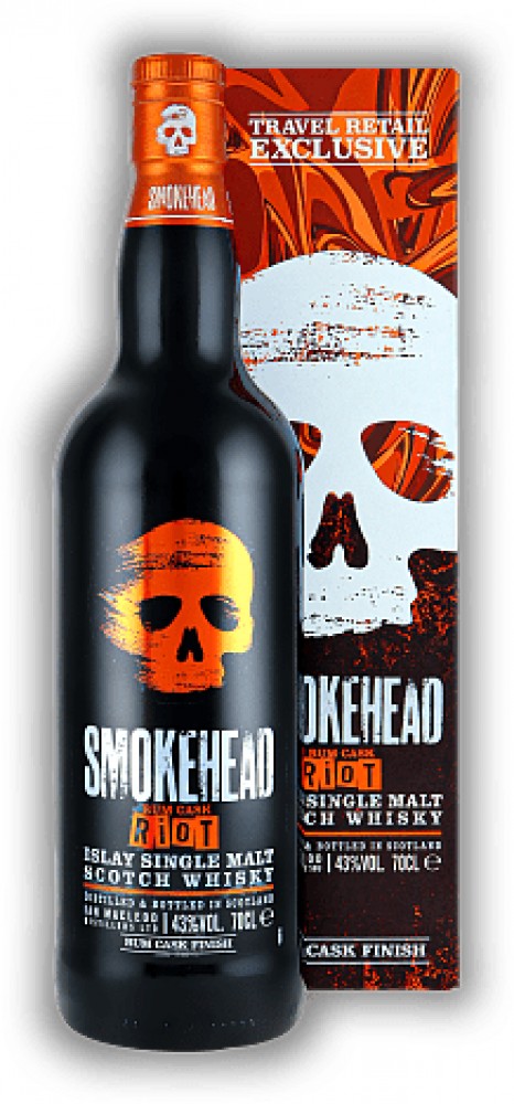 Smokehead Rum Riot 43% 0,7 l (Karton)