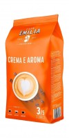 Café Emilia Crema E Aroma zrnková káva 1 kg 