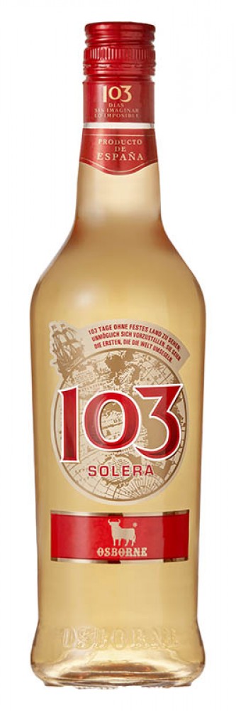 Osborne 103 Etiqueta Blanca 30% 1 l (bloße Flasche)