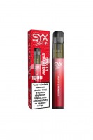 SYX Bar 1000 SMOOTH STRAWBERRY 16,5mg 