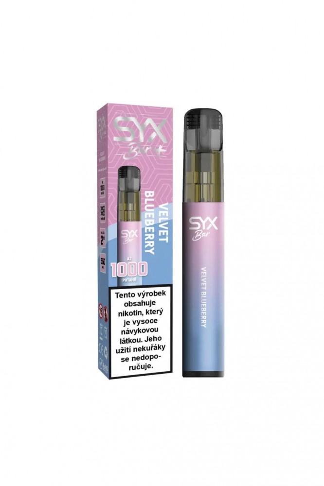 SYX Bar 1000 VELVET BLUEBERRY 16,5mg