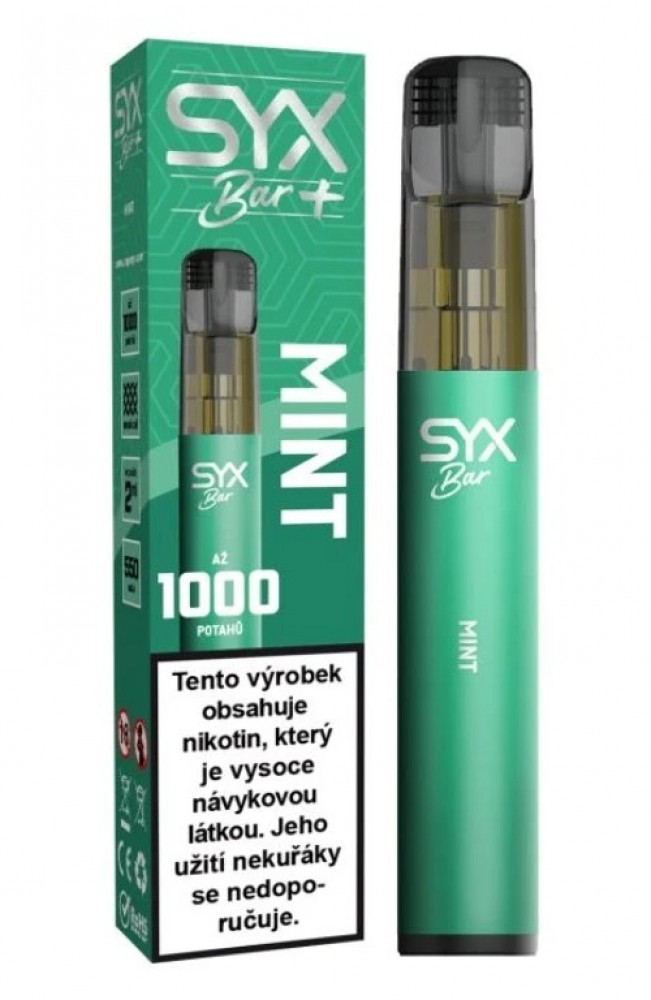 SYX Bar 1000 MINT 16,5mg