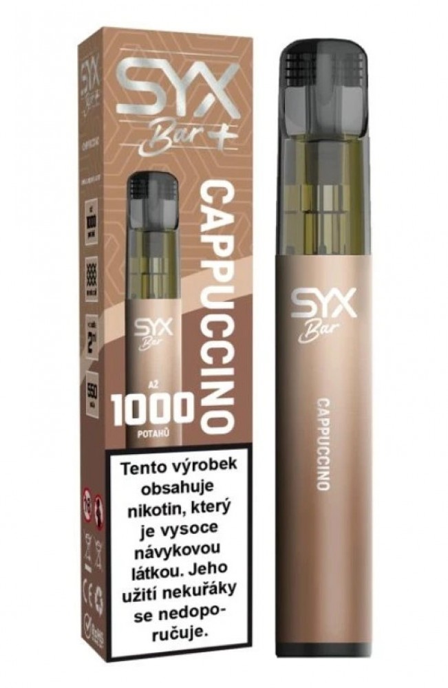 SYX Bar 1000 CAPPUCCINO 16,5mg
