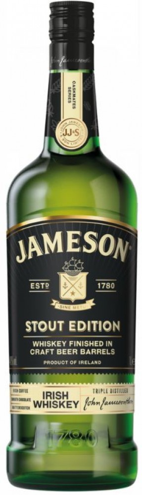 Jameson Caskmates IPA Edition 40% 1 l (bloße Flasche)