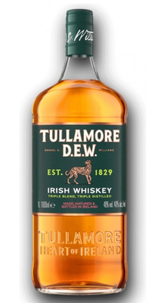 Tullamore Dew 40% 1 l  (holá láhev)