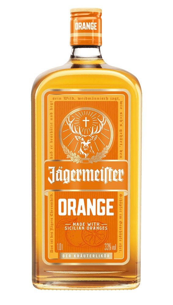 Jägermeister Orange 33% 1 l (bloße Flasche)