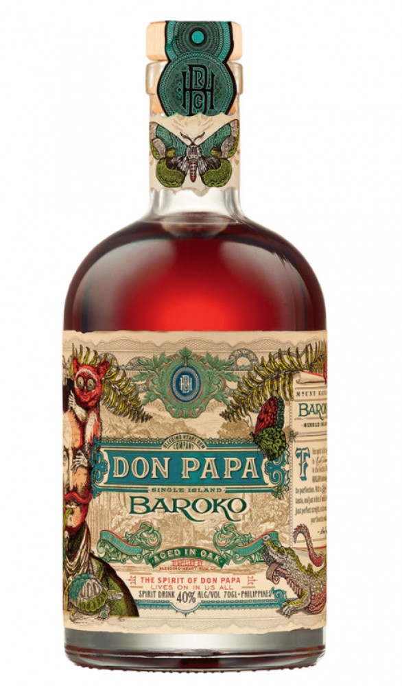 Don Papa Baroko 40% 0,7 l (holá lahev)