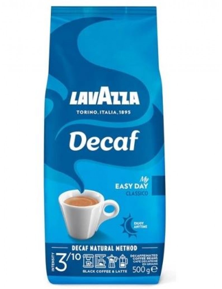 Lavazza Dek bezkofeinová zrnková káva 500 g
