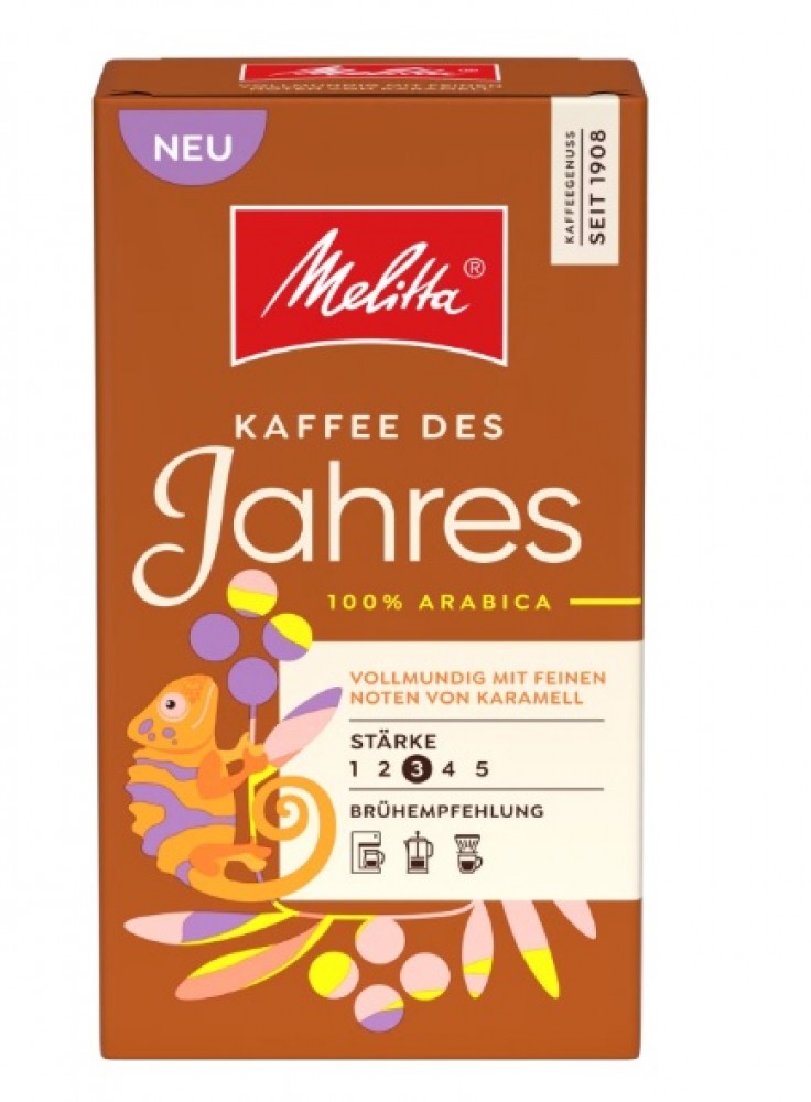 Melitta Kaffee Des Jahres mletá káva  500 g