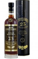 Ron Centenario Gran Reserva Sistema Solera Rum 25y 40% 0,7 l (tuba) 