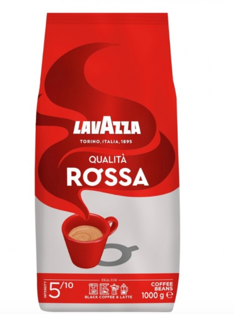 Lavazza Qualita Rossa zrnková káva 1 kg
