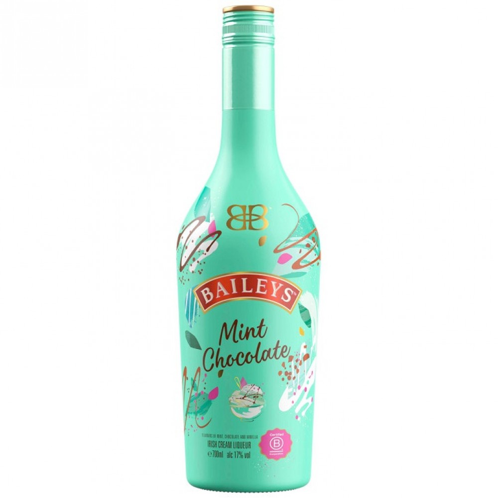 Baileys Mint Chocolate 17% 0,7 l (holá láhev)