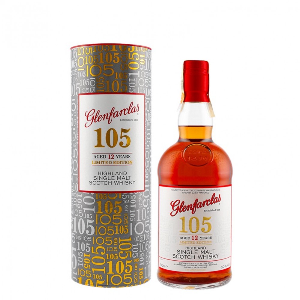 Glenfarclas 105  60% 0,7 l (tuba)
